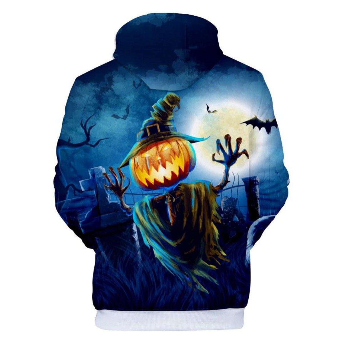 The Horror Pumpkin 3D Hooded Sweatshirt – The Official Strange & Creepy ...