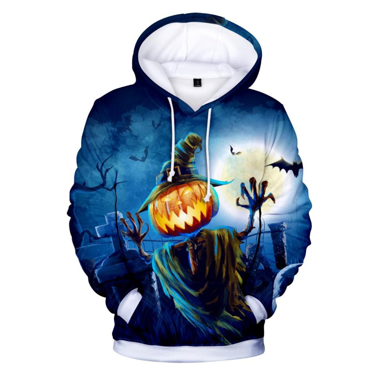 The Horror Pumpkin 3D Hooded Sweatshirt – The Official Strange & Creepy ...