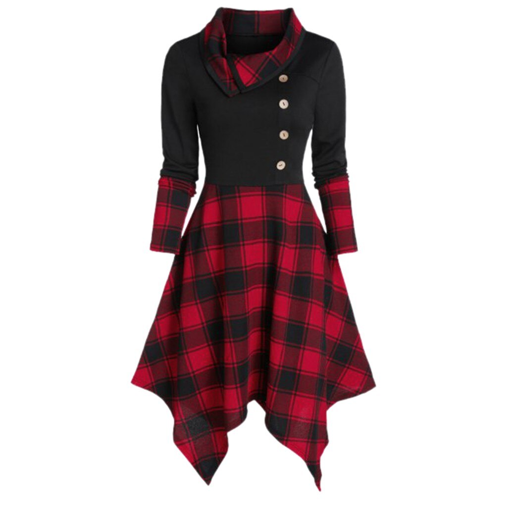 Gothic Style Plaid Dress – The Official Strange & Creepy Store!