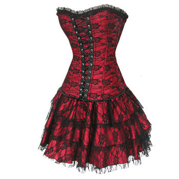 Lace Gothic Corset – The Official Strange & Creepy Store!