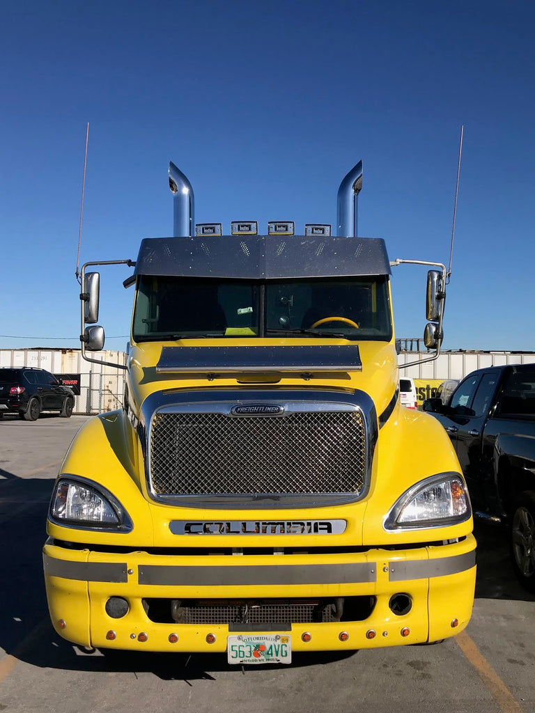 freightliner columbia visor lights