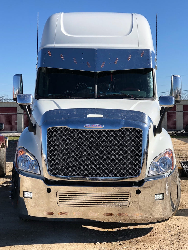 freightliner cascadia drop visor