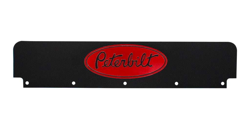 Mud Flap 24” X 5” X 1/4” Plastic Black Flap Kit for quarter fenders wi