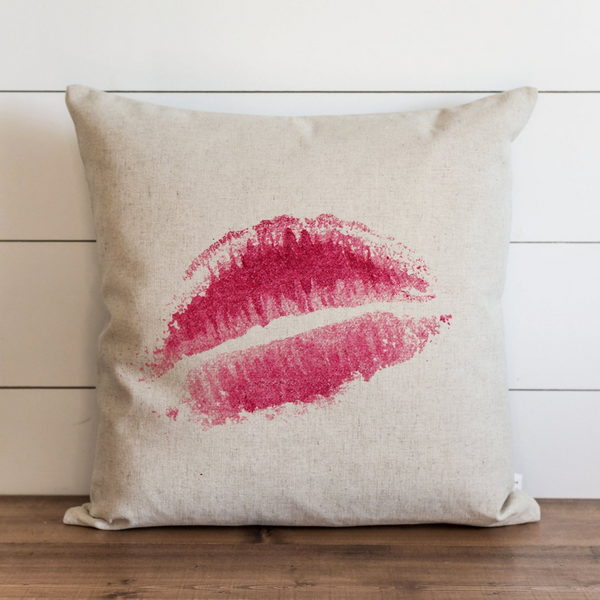 Lips Pillow Cover.