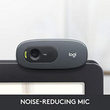 Logitech C270 3MP 1280 x 720pixels USB 2.0 Black Webcam