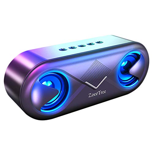  LFS Portable Bluetooth Speakers Wireless Mini Speaker  Waterproof Outdoor Speaker, TWS Pairing, RGB Lights, 12H Playtime, Unique  Design, Small Compact Speakers for Travel, Home, Party : Electronics