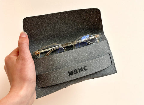Store your glasses in your case to keep them in the best condition