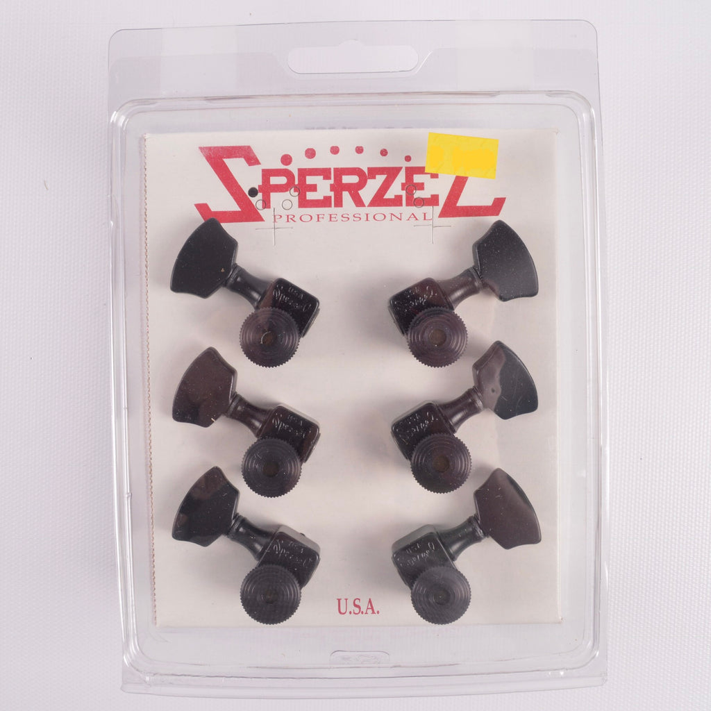 Sperzel Locking Tuners, 3+3 Black – GoodtimeMusic