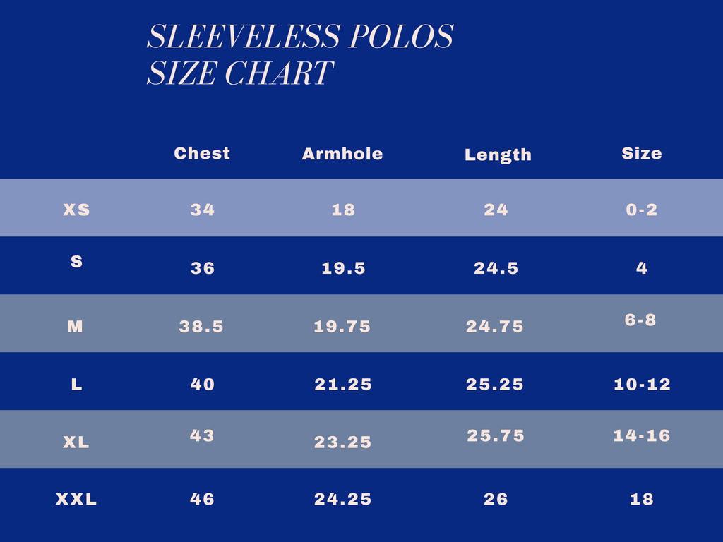 SIZE CHART – Birdies and Bows