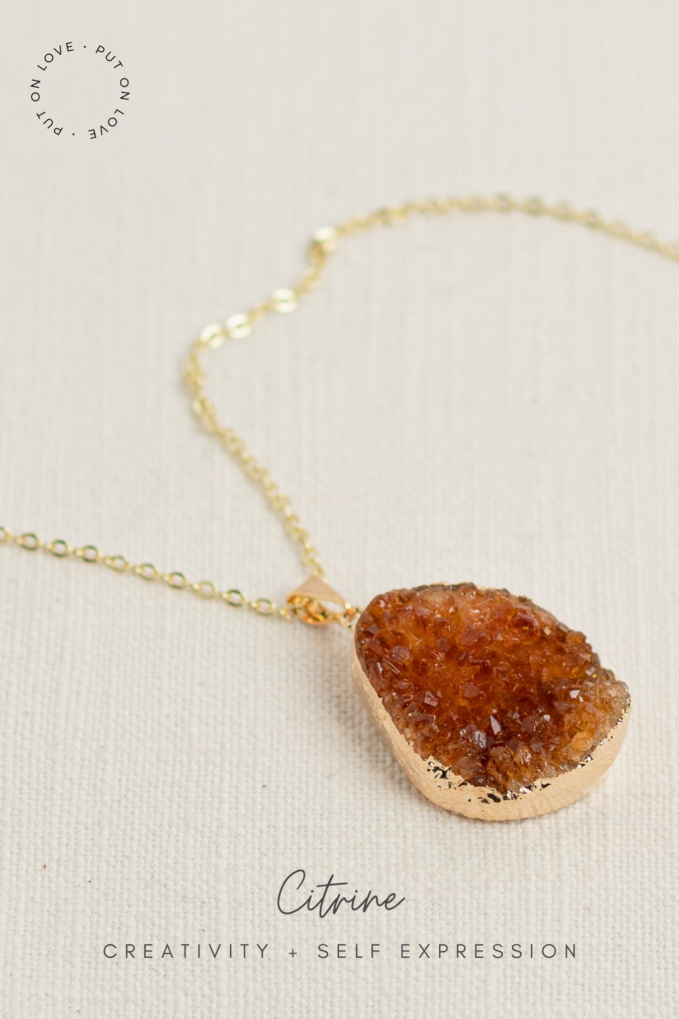 Citrine for creativity and self expression