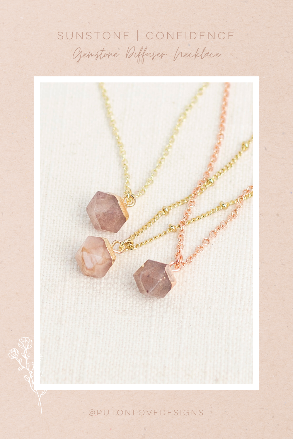 Sunstone- the gemstone of confidence. 