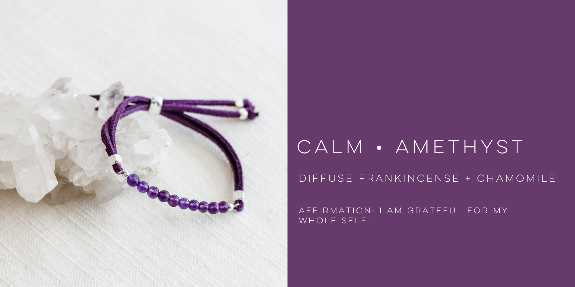 diffuse frankincense + chamomile