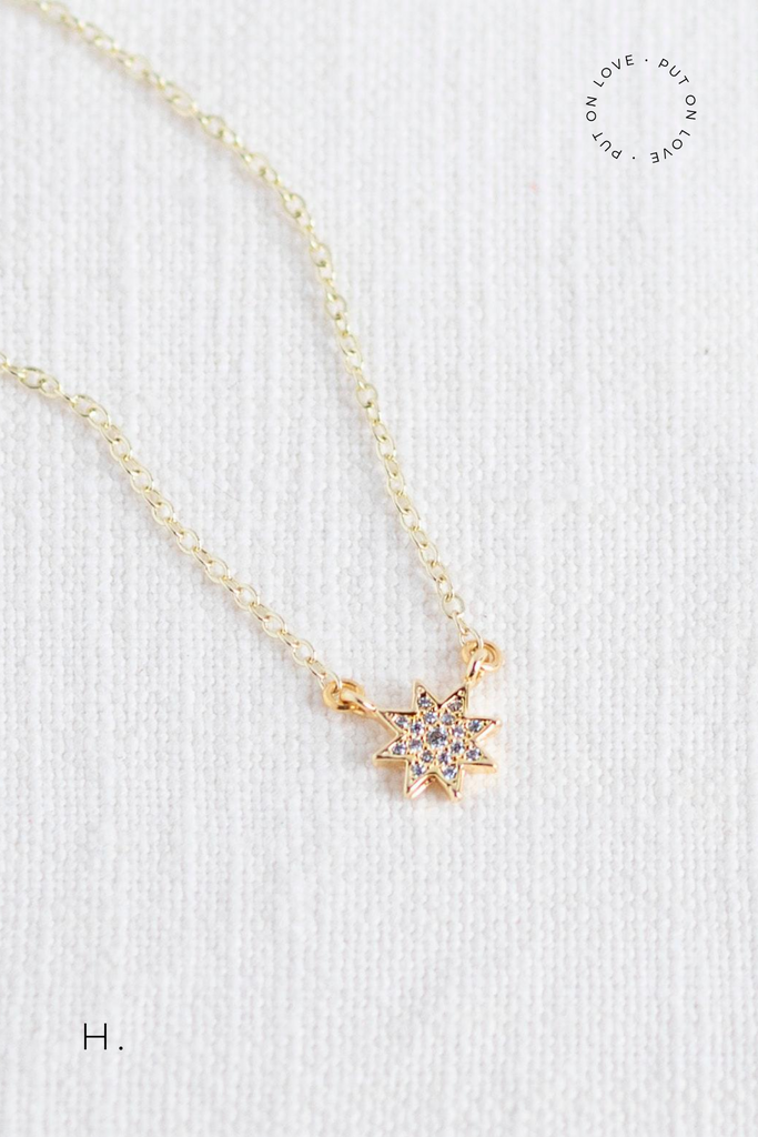 Dainty Sunburst Essential Oil Diffusing Necklace