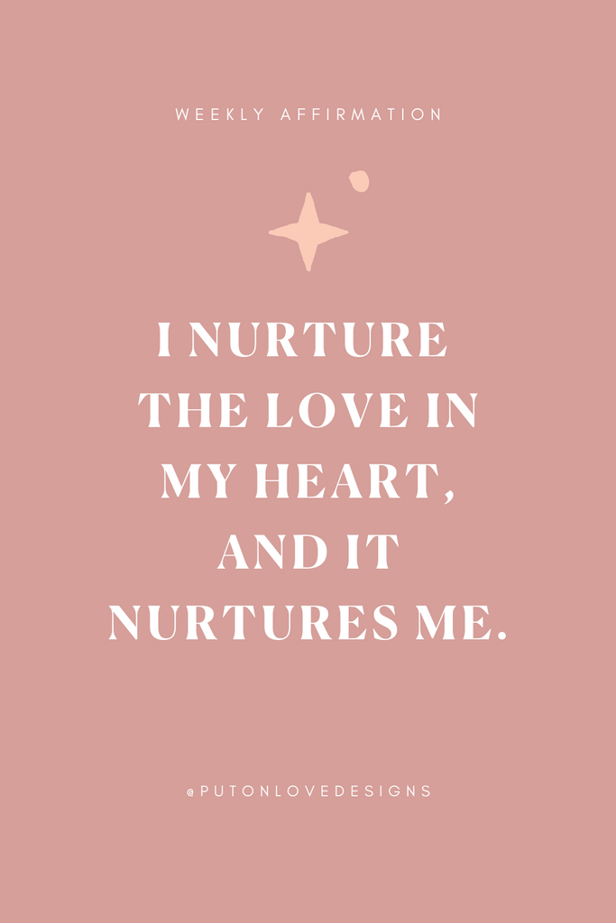 Weekly Affirmation for Love