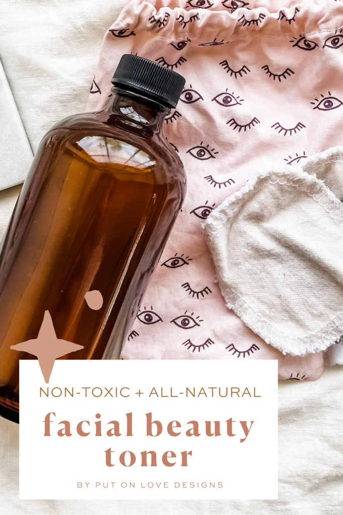 natural + non toxic facial toner