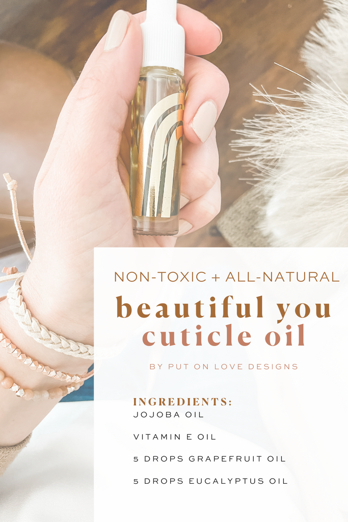 all natural + non-toxic cuticle oil