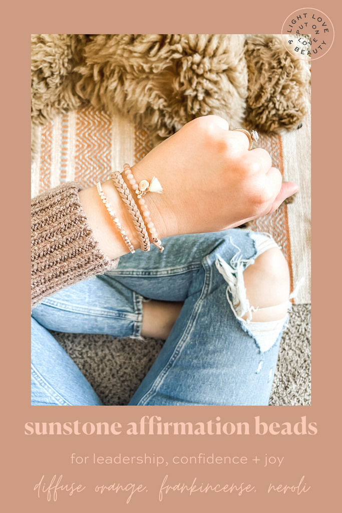 Sunstone Essential Oil Diffusing Bracelet