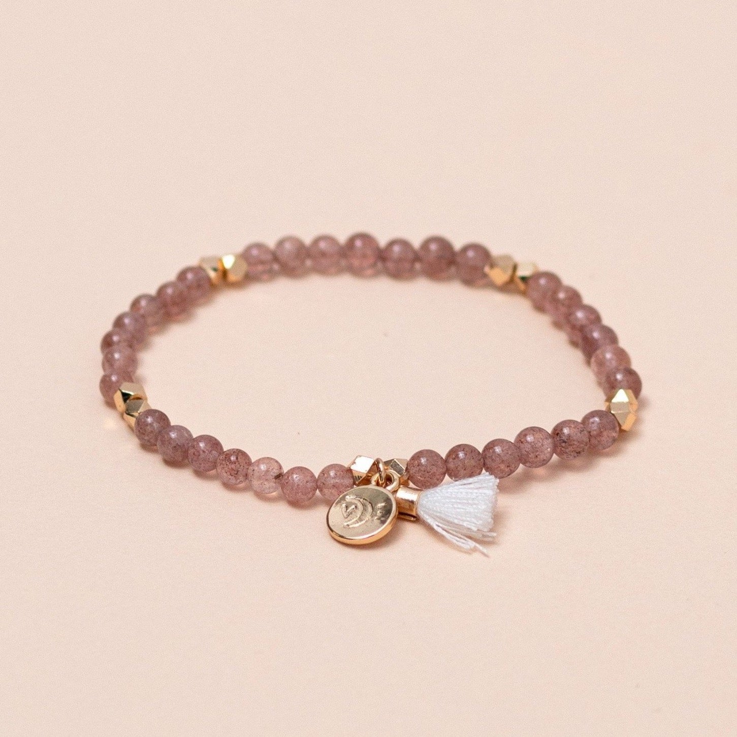 Rose Quartz Embrace Set Gemstone Beads