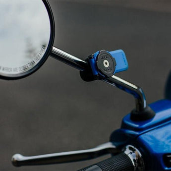 motorcycle mirror mount phone holder