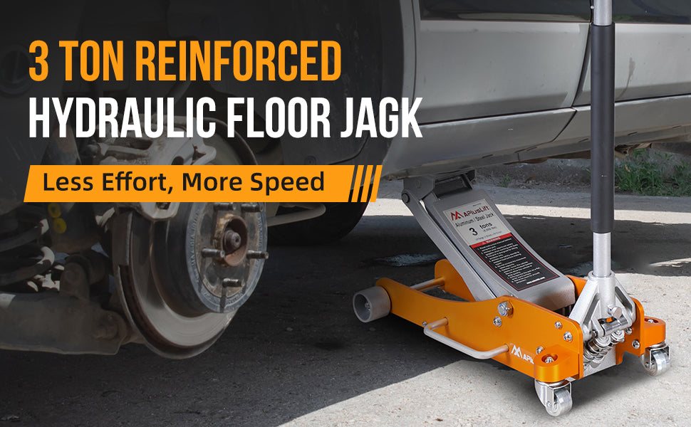 Car Jack Aluminum Floor Jack 3 Ton Floor Jack Low profile jack Quick hydraulic jack stand