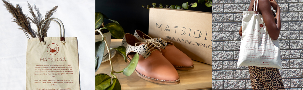Sustainable Packaging: Matsidiso Shoes