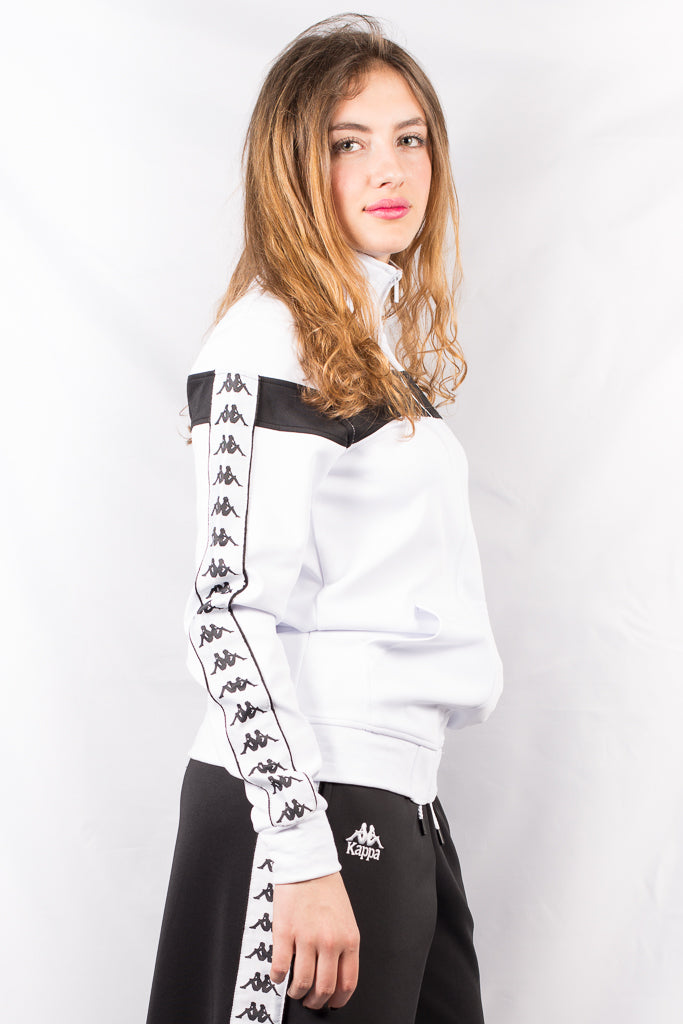 Sucio recuperación Perplejo Sudadera Mujer KAPPA ANDIL AUTHENTIC WOMEN JACKET White / Black – hana bi  shop