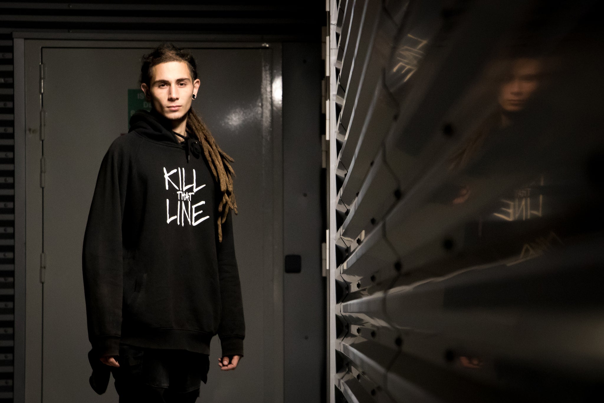 Remi Fargier, Kill That Line, Black Hoody, Offshoot, Skateboarding, Ghanzi Brand,