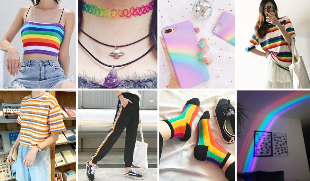 Top 12 Rainbow Clothing And Accessories Compilation Itgirl Shop 2933