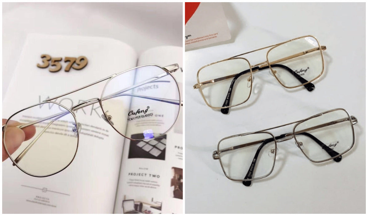 15 Aesthetic Clear Glasses Aviator Transparent Korean Glasses itGirl Shop Blog