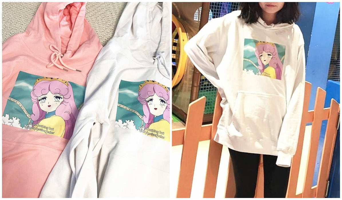 Kawaii Anime Hoodie  Aesthetic Clothing