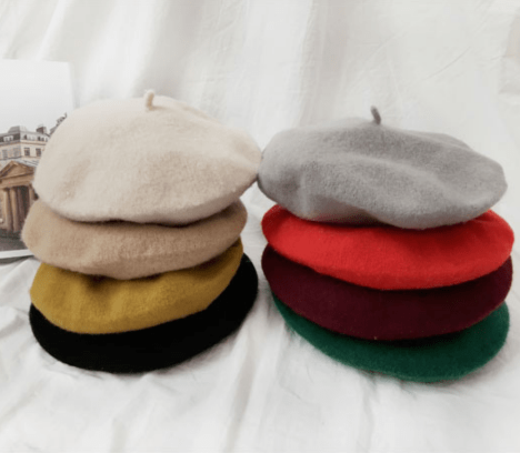 ladies beret hats