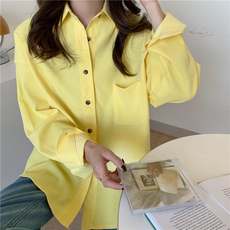 itGirl Shop - Aesthetic Clothing -Solid Color Korean Aesthetic