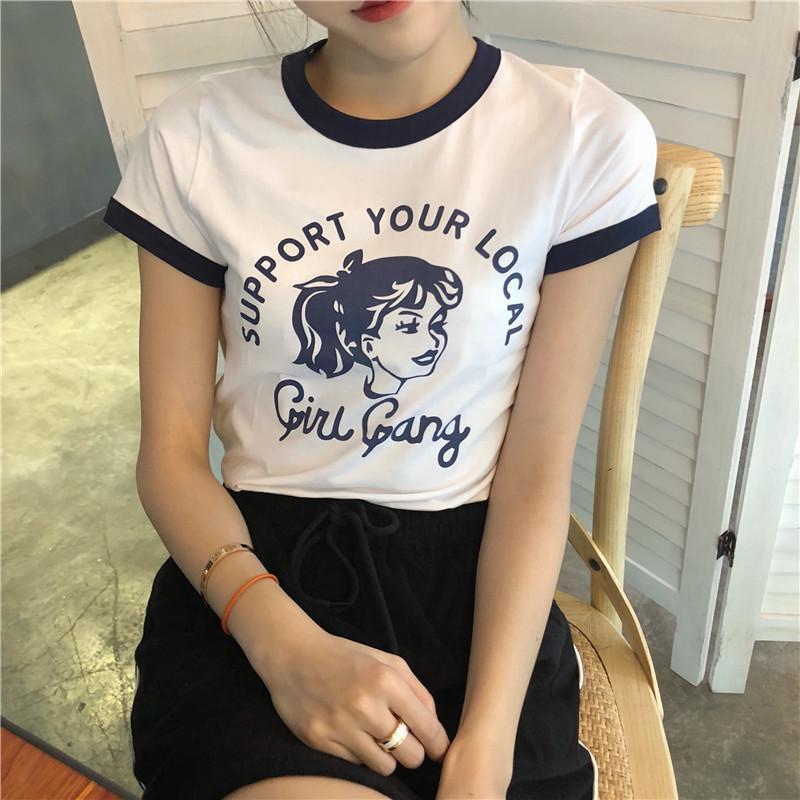 SUPPORT YOUR LOCAL GIRL GANG T-SHIRT – itGirl Shop