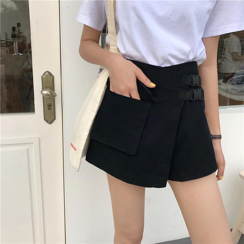 itGirl Shop - Aesthetic Clothing -Techwear Hidden Shorts Black