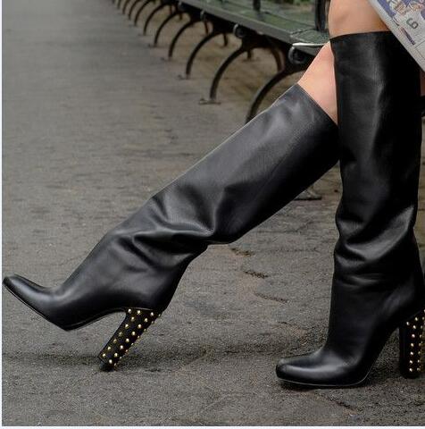 womens square toe dress boots