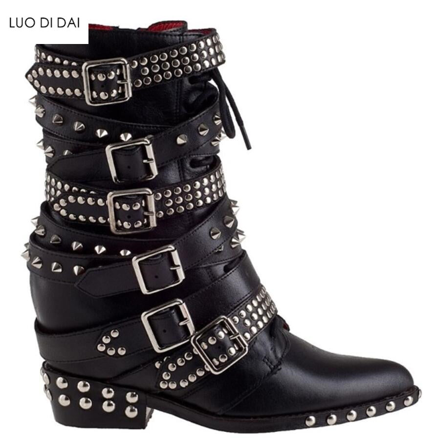 rock style boots