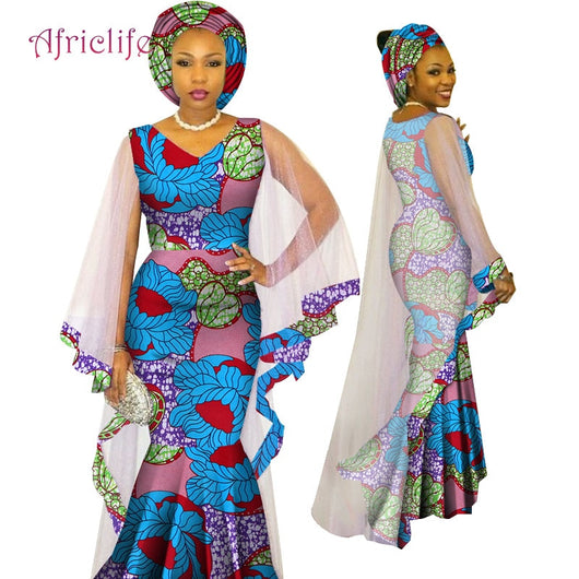 2019 Newest African Traditional Ethnic Style Women Clothing