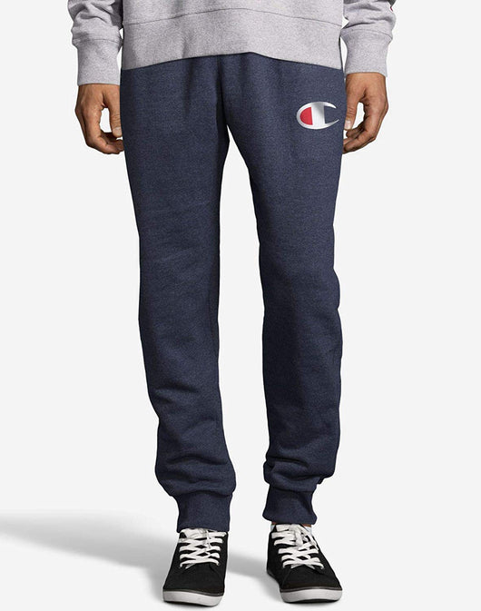 champion men's graphic powerblend fleece jogger