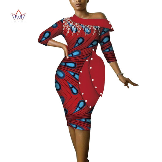African Dresses for Women 2019 Vestidos Tasel Elegant Ankara Dresses d ...