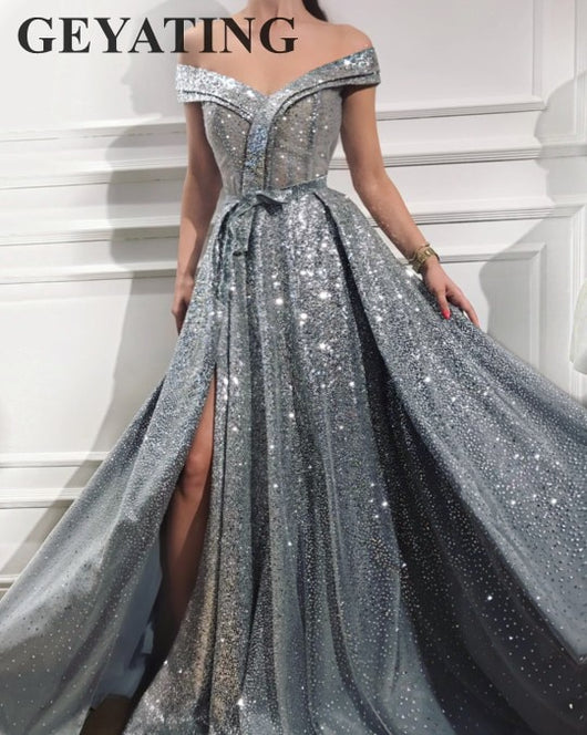 gray prom dresses 2019