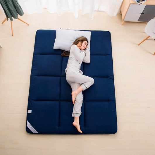Foldable Anti Slip Tatami Mattress Pad Floor Mat Carpet Sleeping