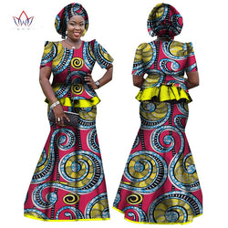 kitenge skirt and blouse