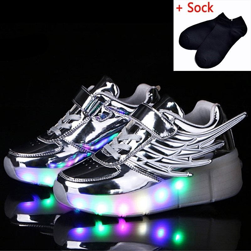 lighted tennis shoes