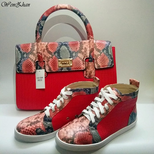 matching sneakers and bags wholesale