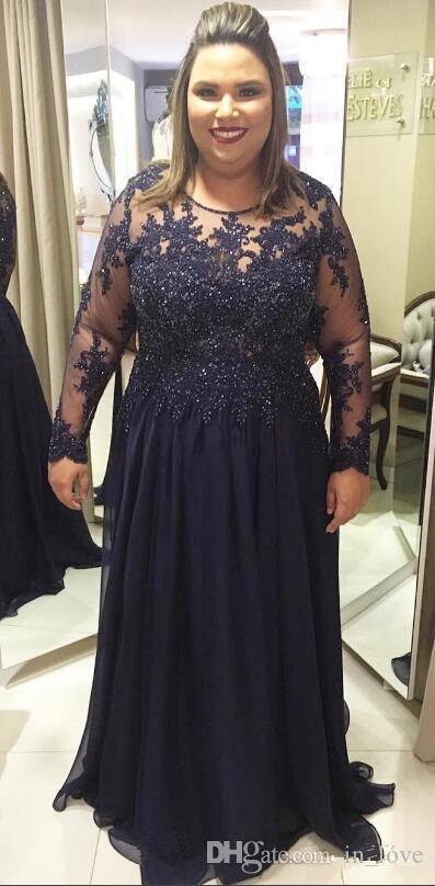 floor length mother of the bride dresses plus size