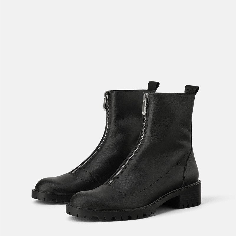 chunky chelsea boots ladies
