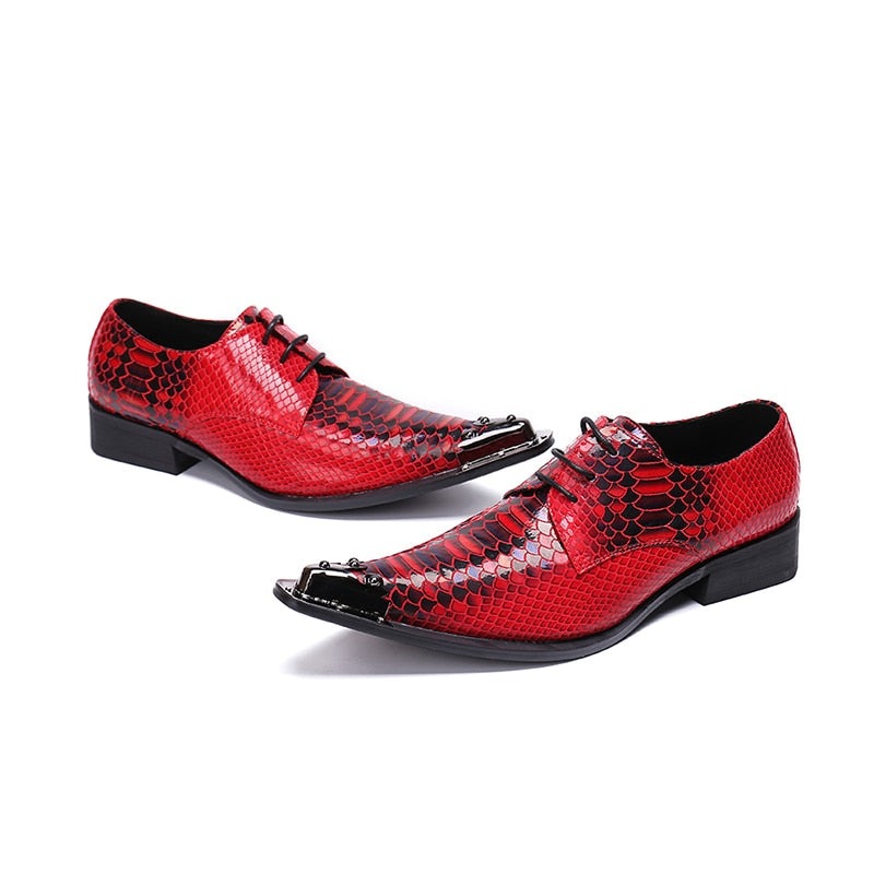 red dressy shoes