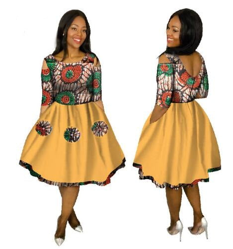 Robe Africaine Promotion Cotton African Dresses For Women In African C ...