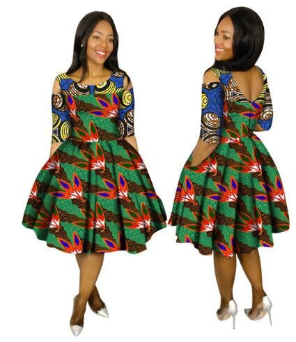 Robe Africaine Promotion Cotton African Dresses For Women In African C ...