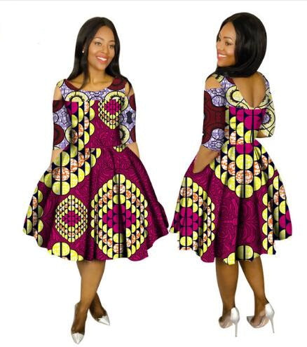 Robe Africaine Promotion Cotton African Dresses For Women In African C ...